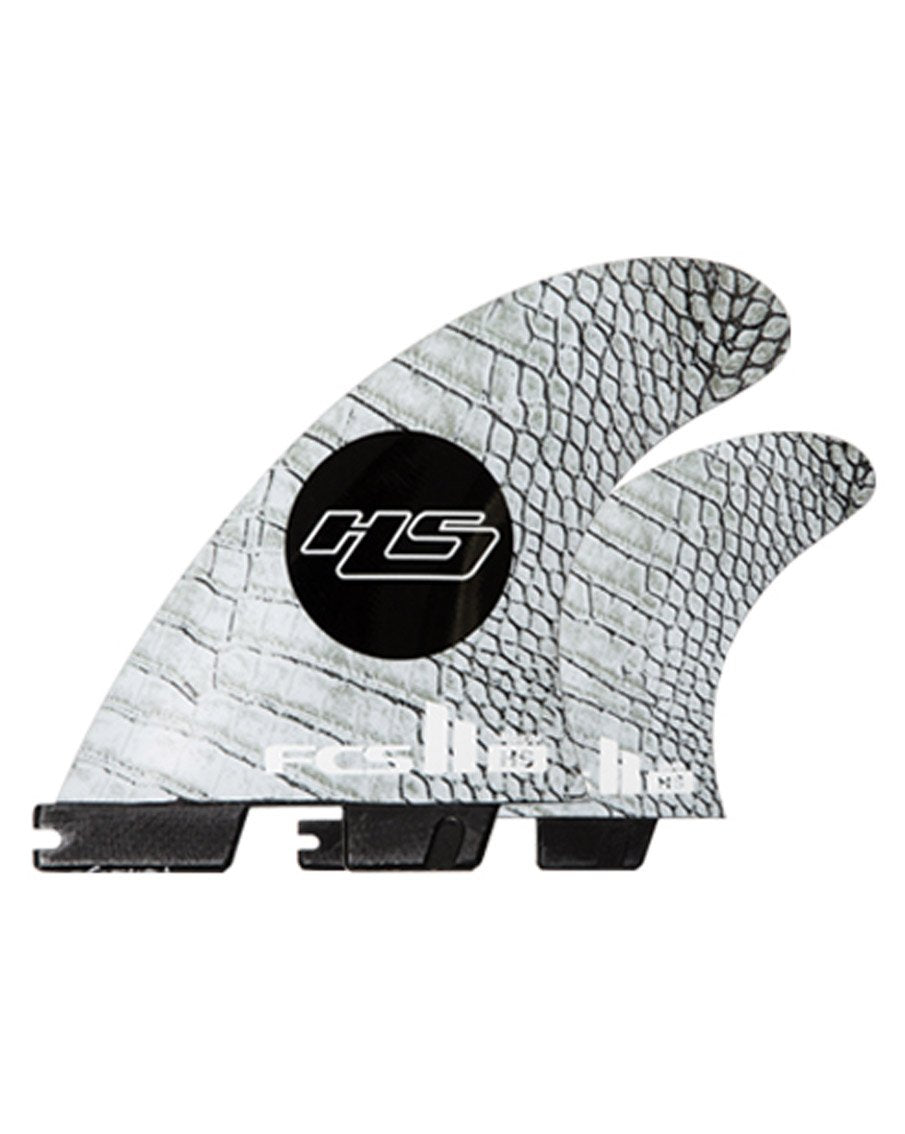 FCS 2 HS PC Carbon Tri-Quad Fin Set M