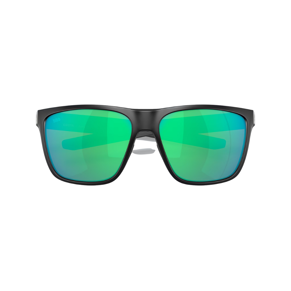 Costa Del Mar Ferg XL Sunglasses MatteBlack GreenMirror 580p