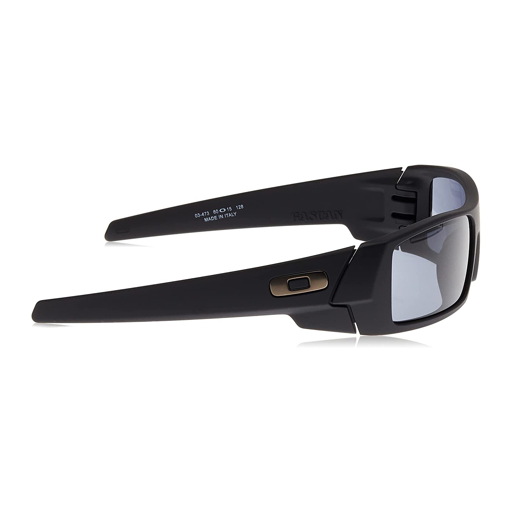 Oakley Gascan Polarized Sunglasses Matte Black Black Iridium Square
