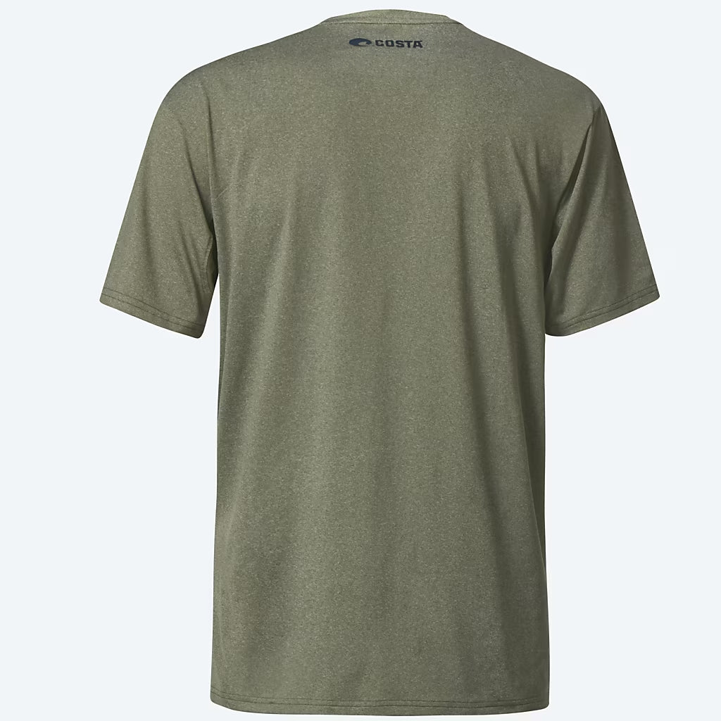 Costa Del Mar Voyage Performance SS Tee MossGreenHeather s