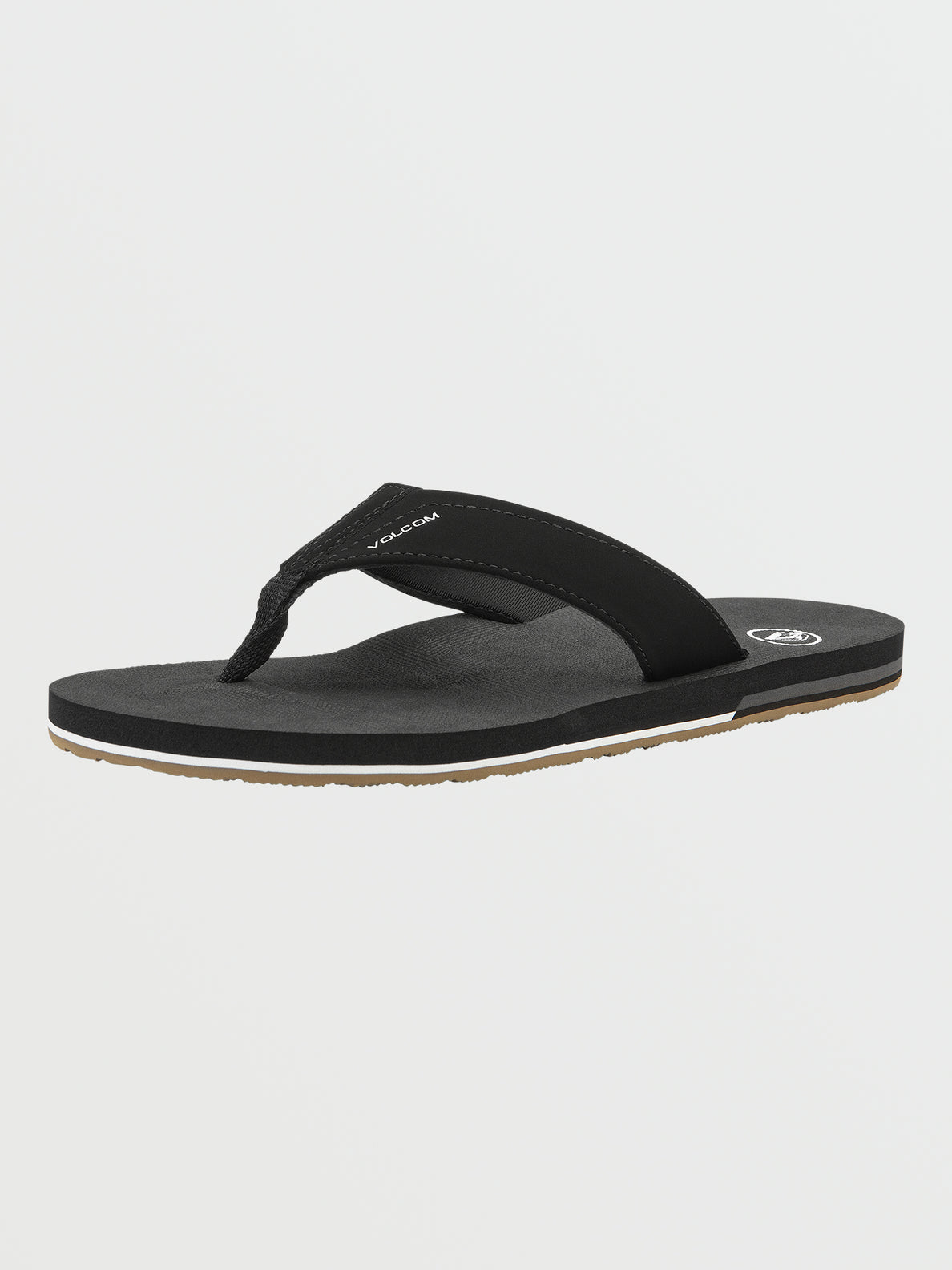 Volcom Victor Mens Sandal BLK23-Black 9
