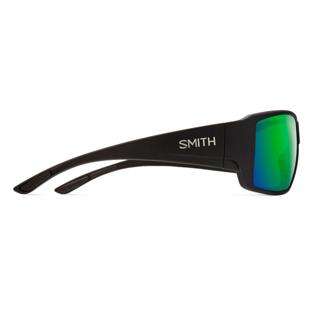 Smith Guides Choice Polarized Sunglasses MatteBlack GreenMirror ChromapopGlass