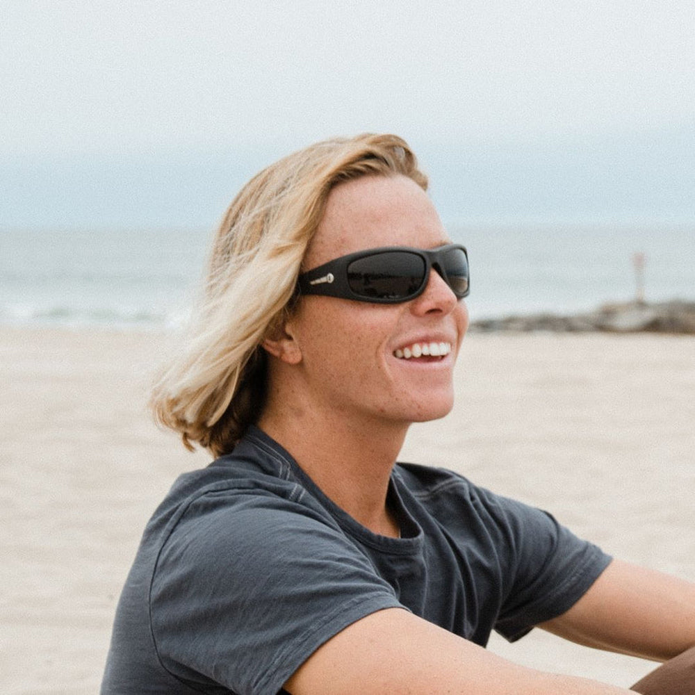 Electric Bolsa Polarized Sunglasses MatteBlack Grey