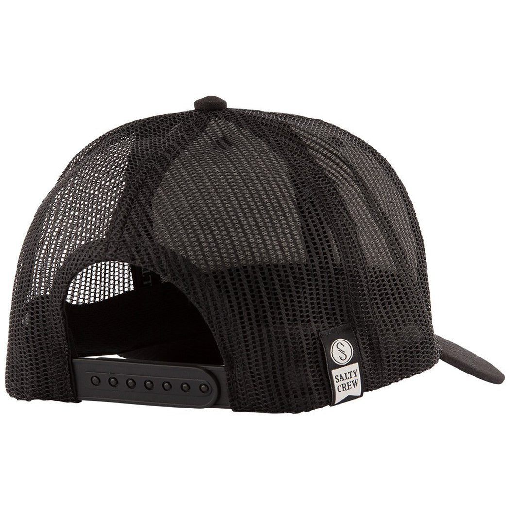 Salty Crew Mahi Mount Retro Trucker Hat Black OS