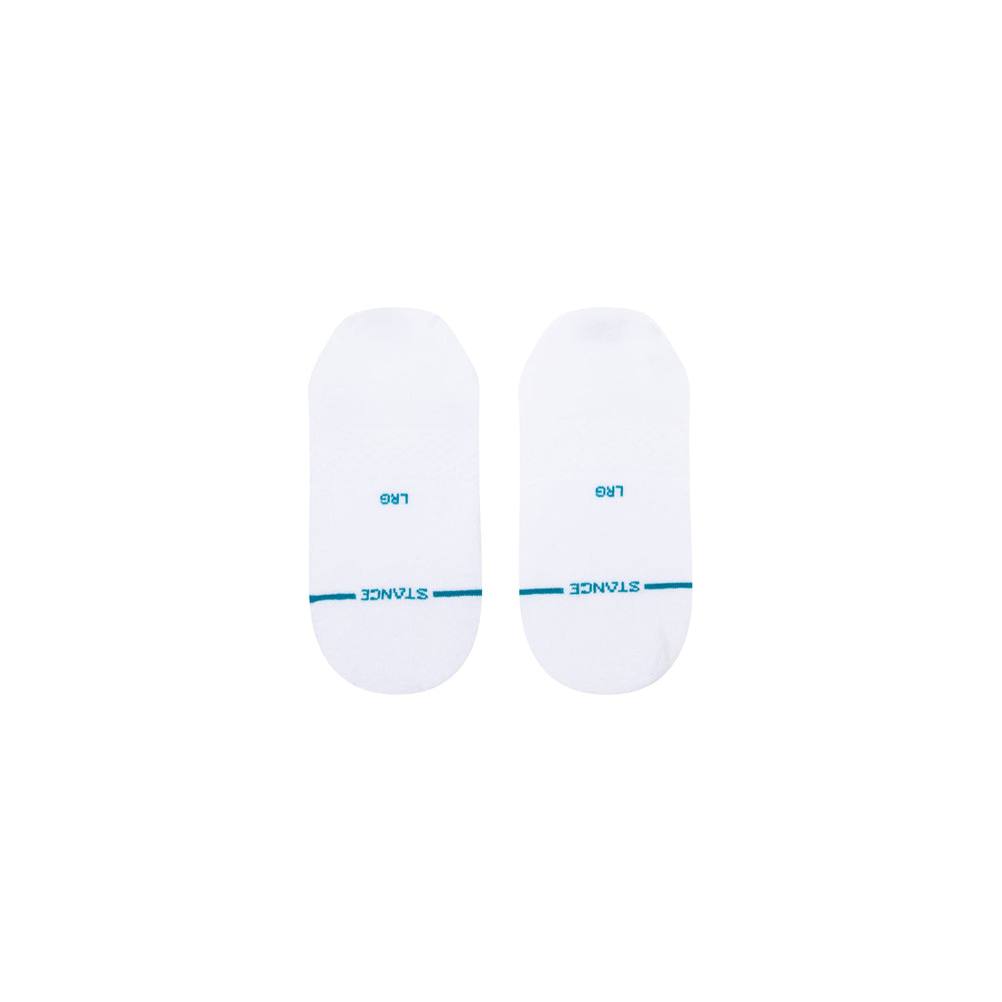 Stance Icon No Show Socks WHT L