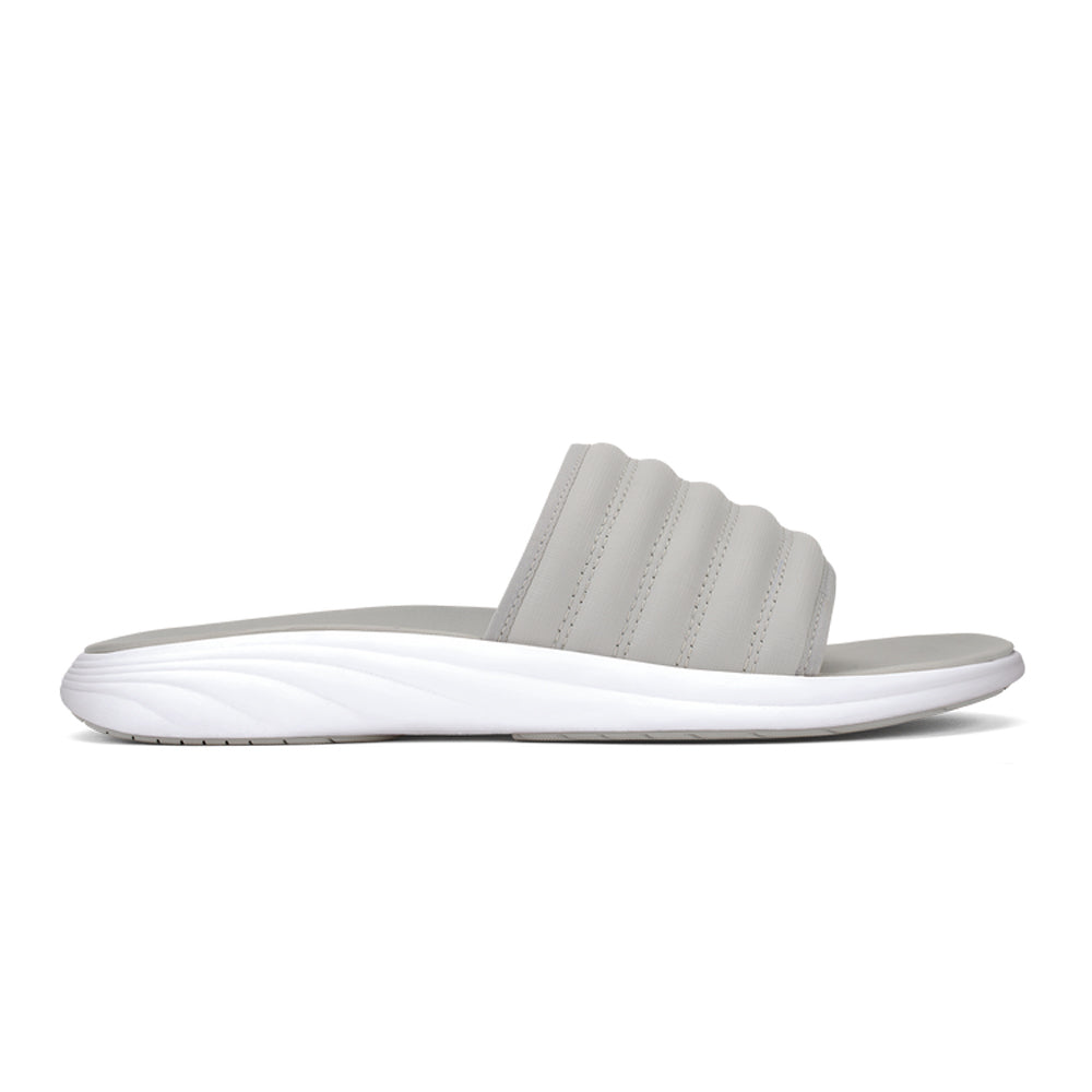 Olukai Komo Slide Mens Sandal DWDW-Mist Grey-Mist Grey 14