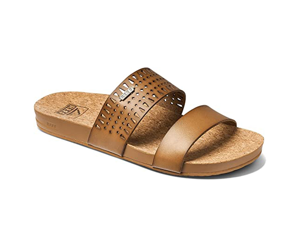 Reef Cushion Vista Perf Womens Sandal Coffee 7