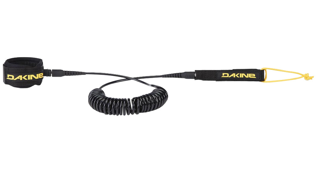 Dakine Coiled Ankle SUP Leash 001-Black 10ft0in x 3/16in