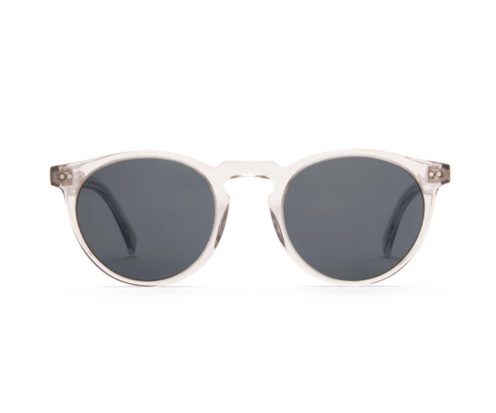 Otis Omar Eco Acetate Polarized Sunglasses Clear SmokeyBluePolar Round