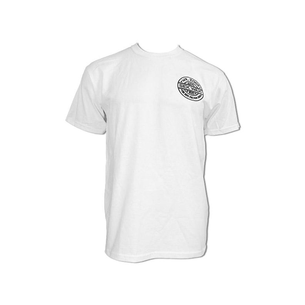 Sex Wax Pinstripe SS Mens Tee White M