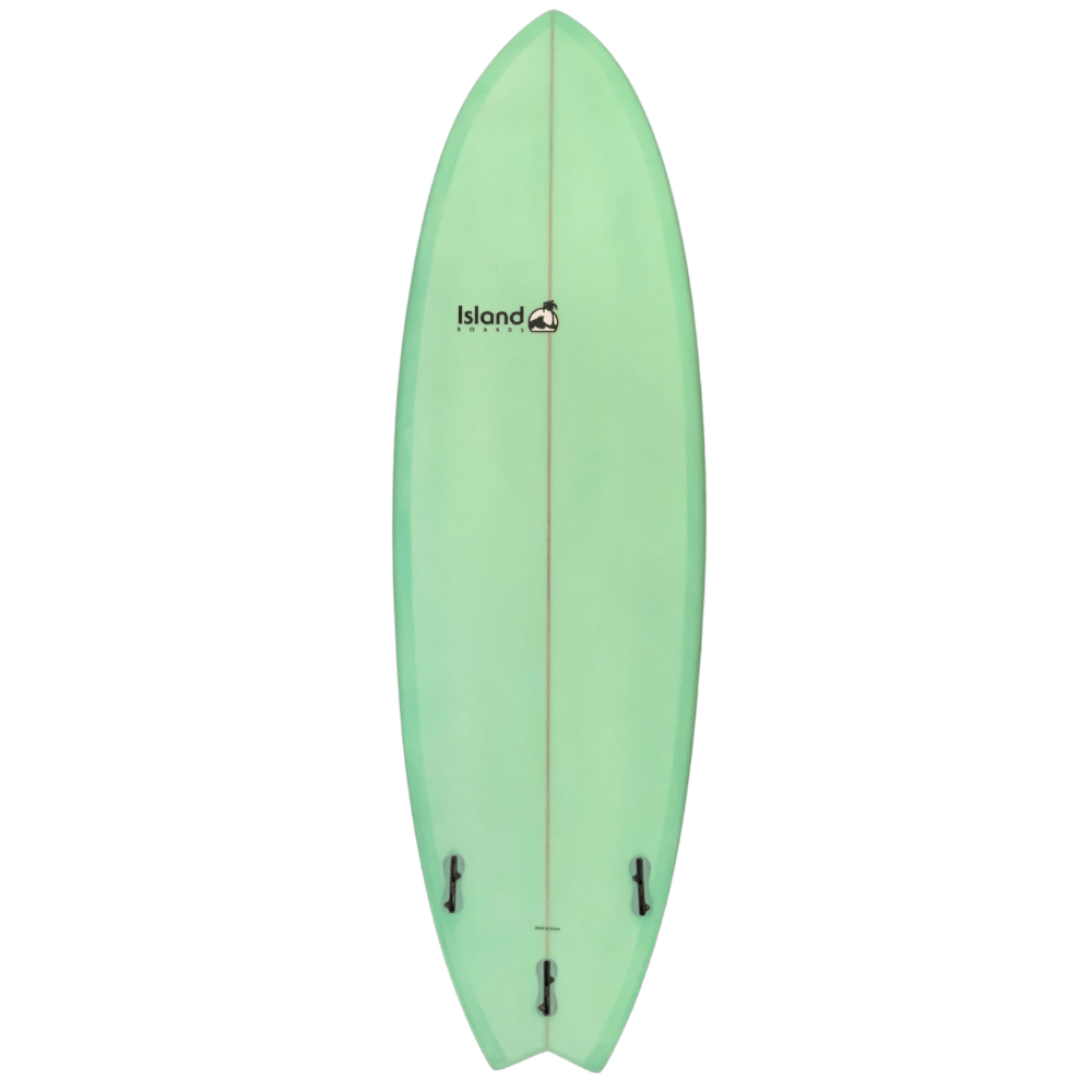 Island Boards Fish Coke Bottle Green 6ft5in