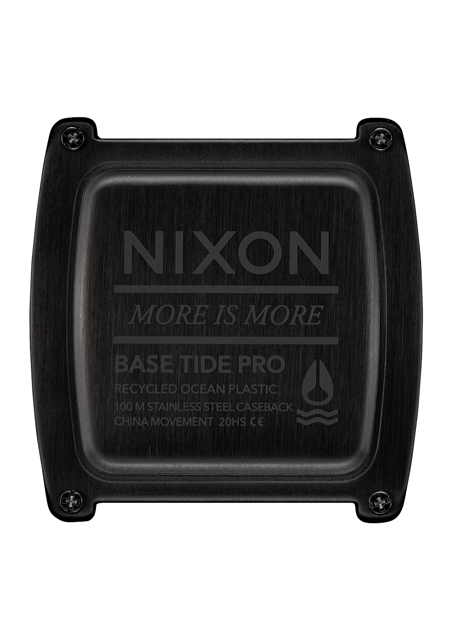 Nixon The Base Tide Pro Watch 602-All Black-Blue