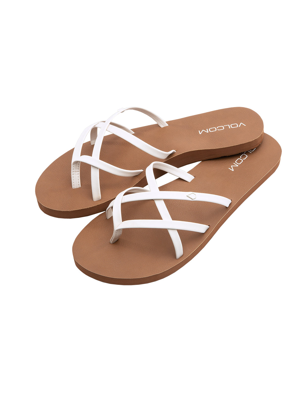 Volcom New School 2 Womens Sandal WHT23-White 9