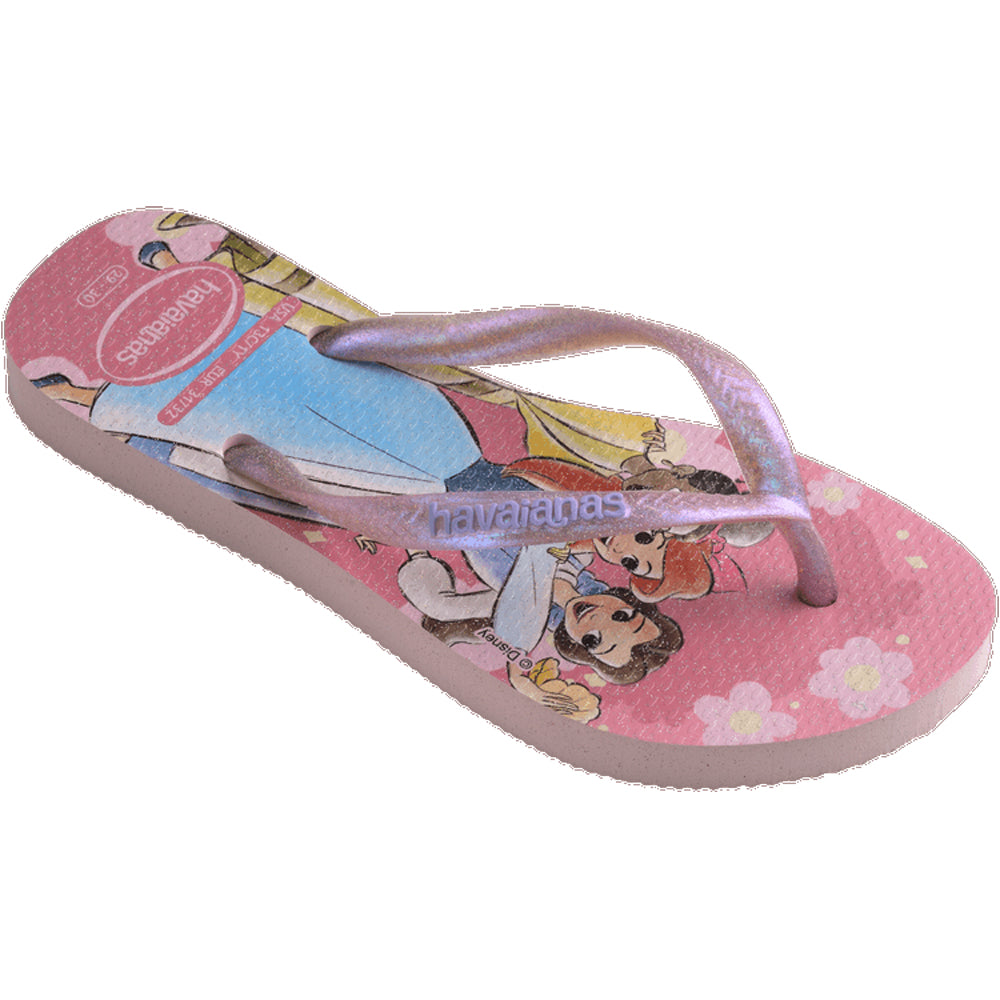 Havaianas Kids Slim Princess Girls Sandal 4996-Peony Rose 3 Y