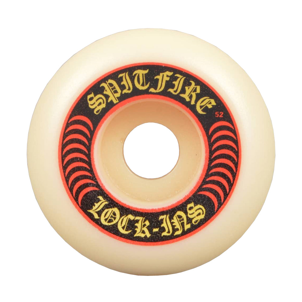 Spitfire Formula Four Lock Ins 101D 52mm Natural