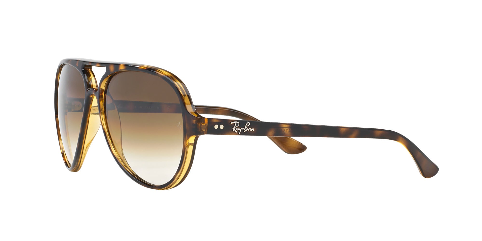 Ray Ban Cats 5000 Light Havana Crystal Brown Oversized