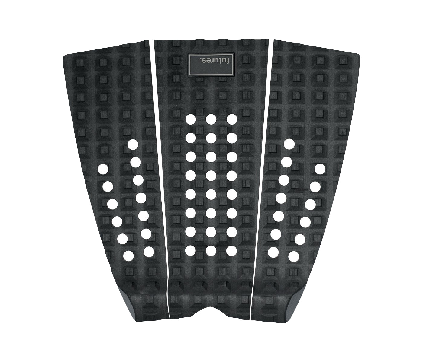Future Fins F3P Brewster 3-Piece Arch Traction Pad Black