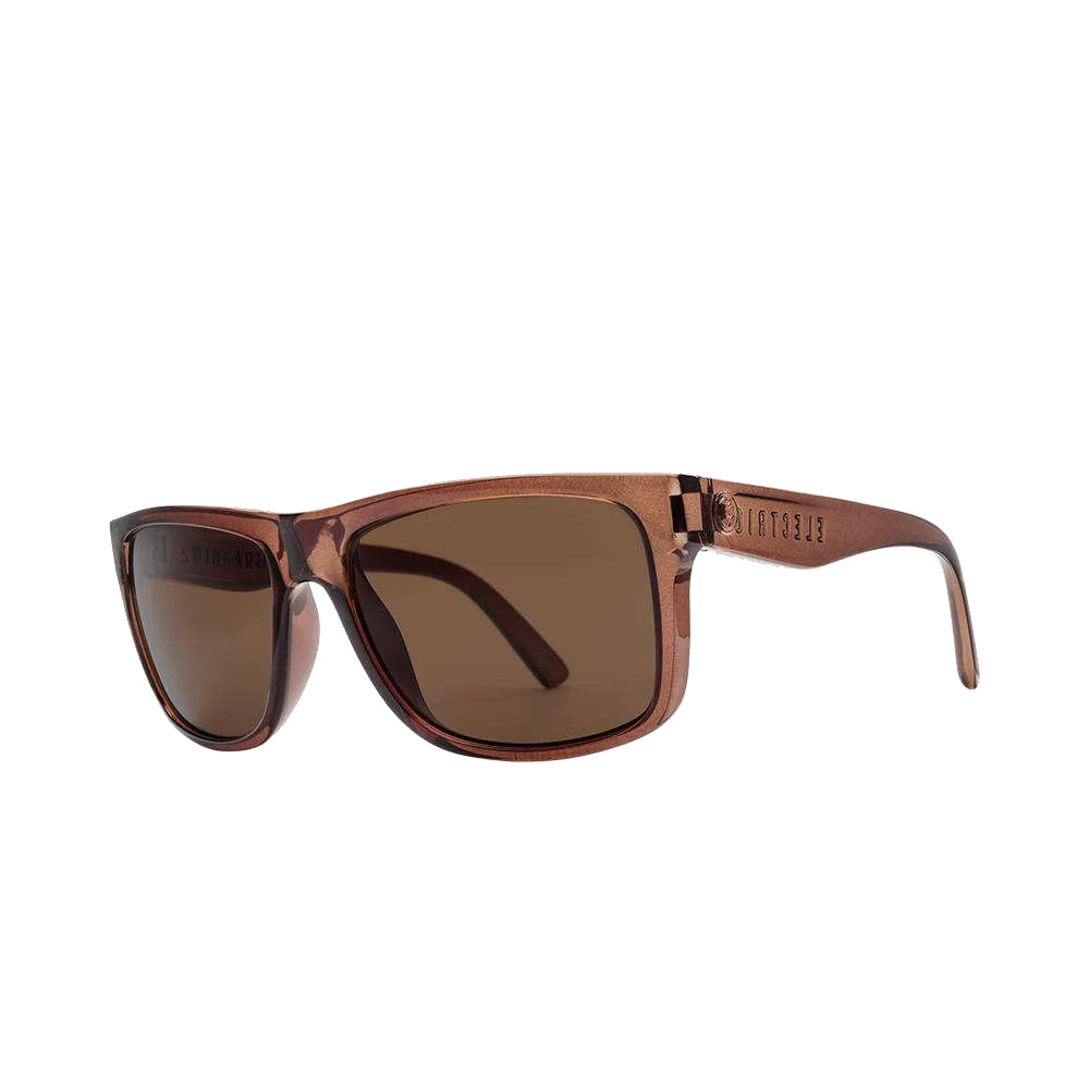 Electric Swingarm Polarized Sunglasses Mono Bronze Ohm-Bronze Square