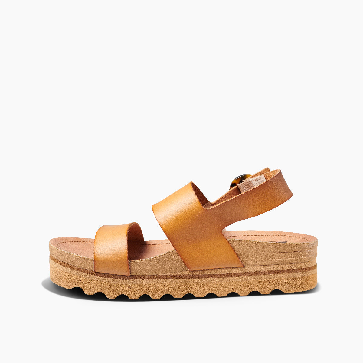 Reef Vista Hi Buckle Womens Sandal Natural 10