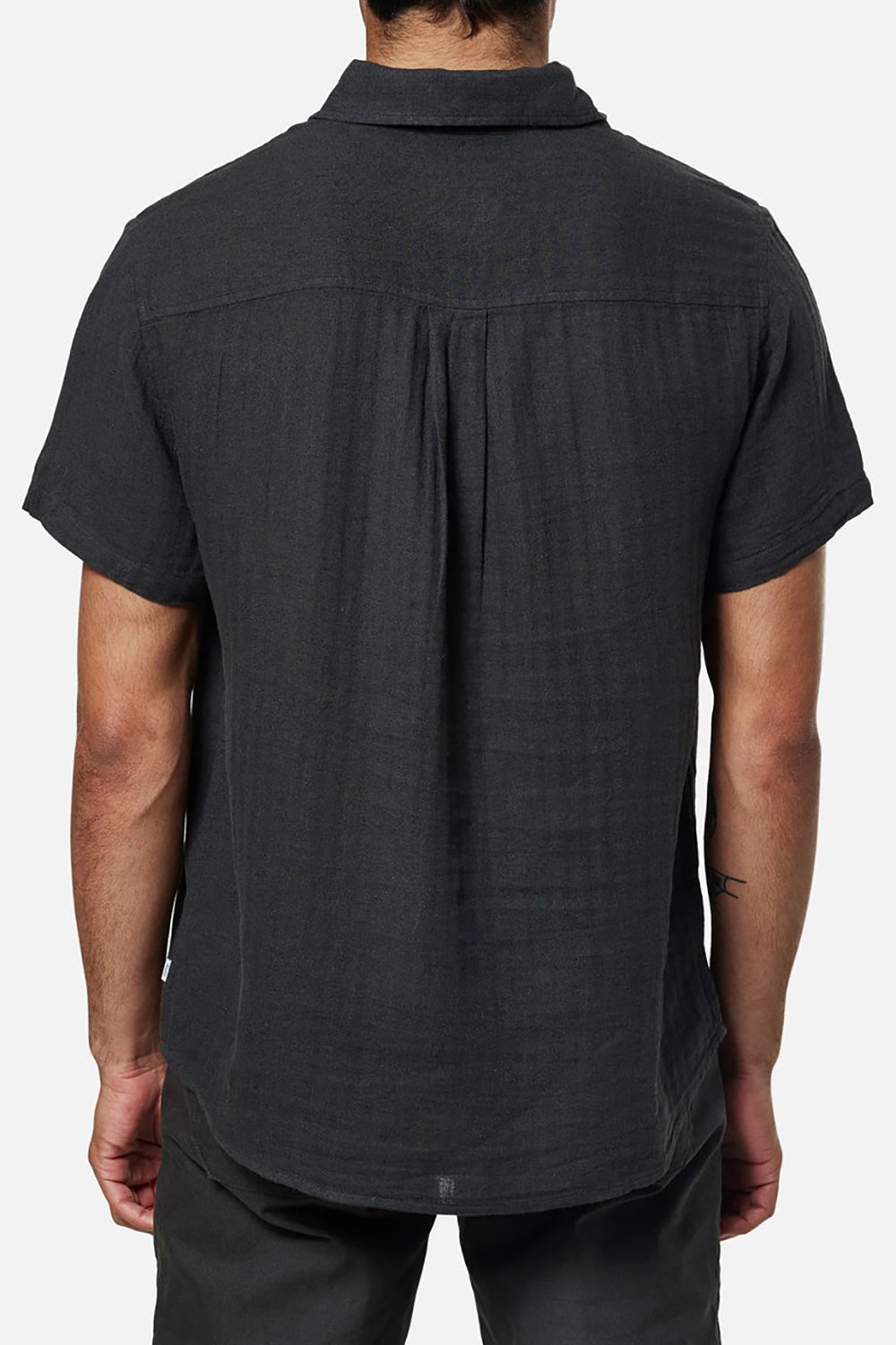 Katin Alan Solid SS Woven BLACK WASH - BKWSH L