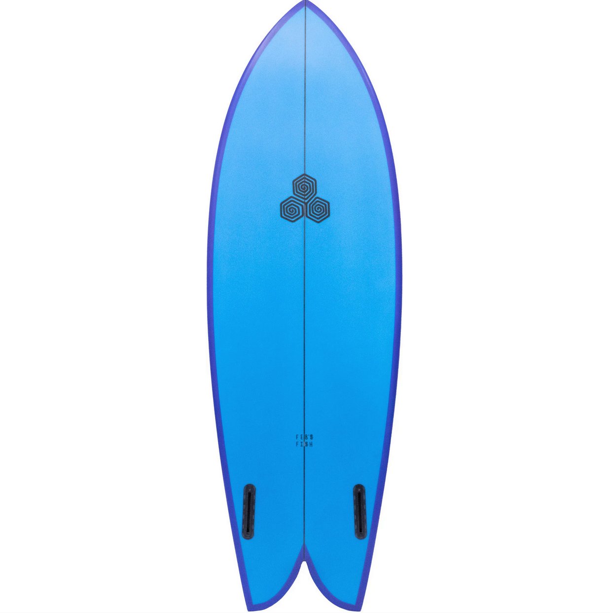 Channel Islands Surfboards Feb Fish Blue/Purple 5ft5in Futures
