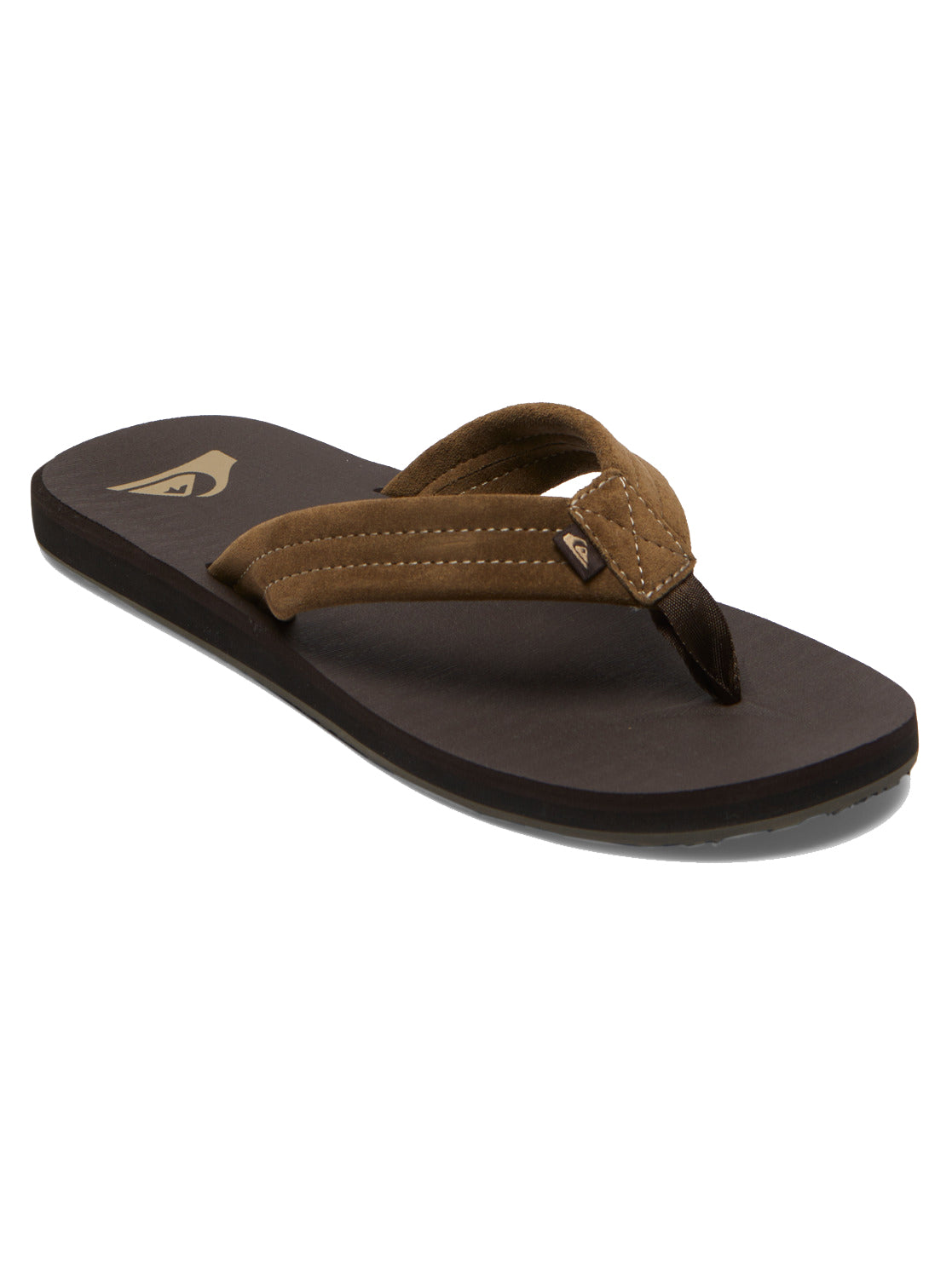 Quiksilver Carver Suede Core Mens Sandal CVJ1-Brown1 14