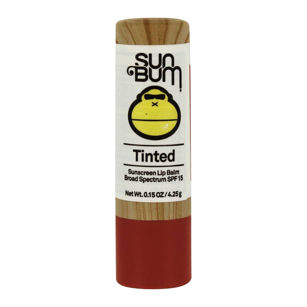 Sun Bum Tinted Sunscreen SPF15 Lip Balm Sand Bar 0.15