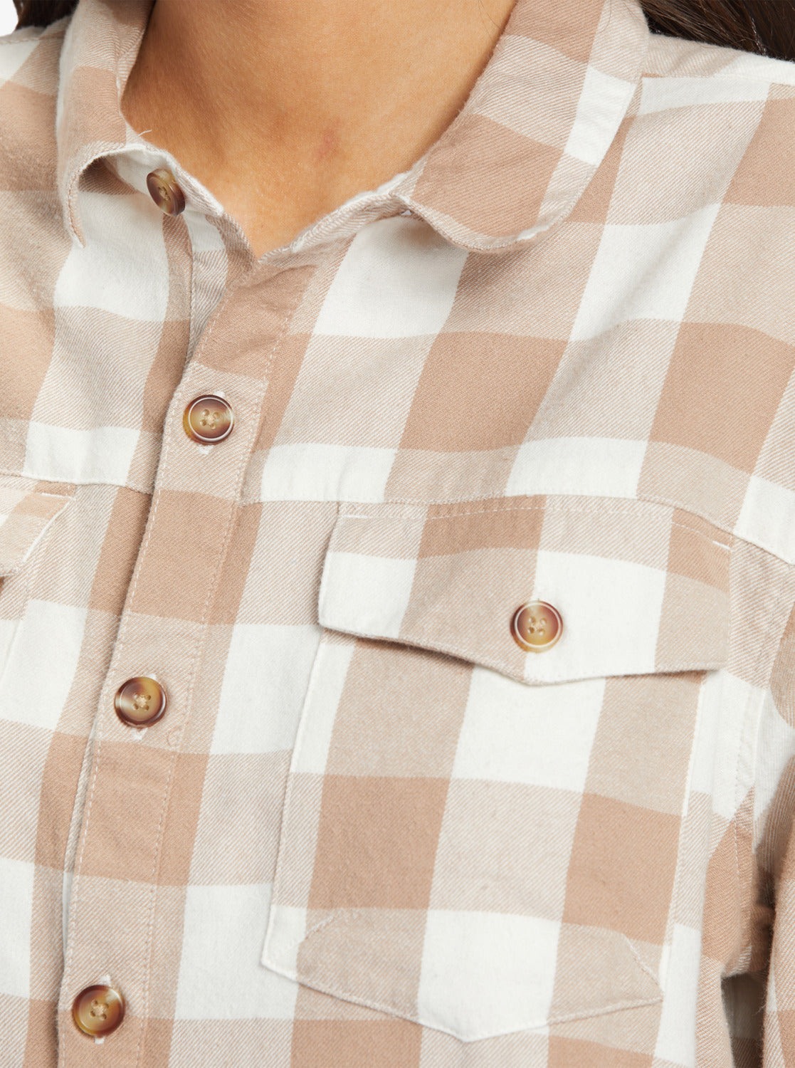 Roxy Let It Go Flannel CKA6 M