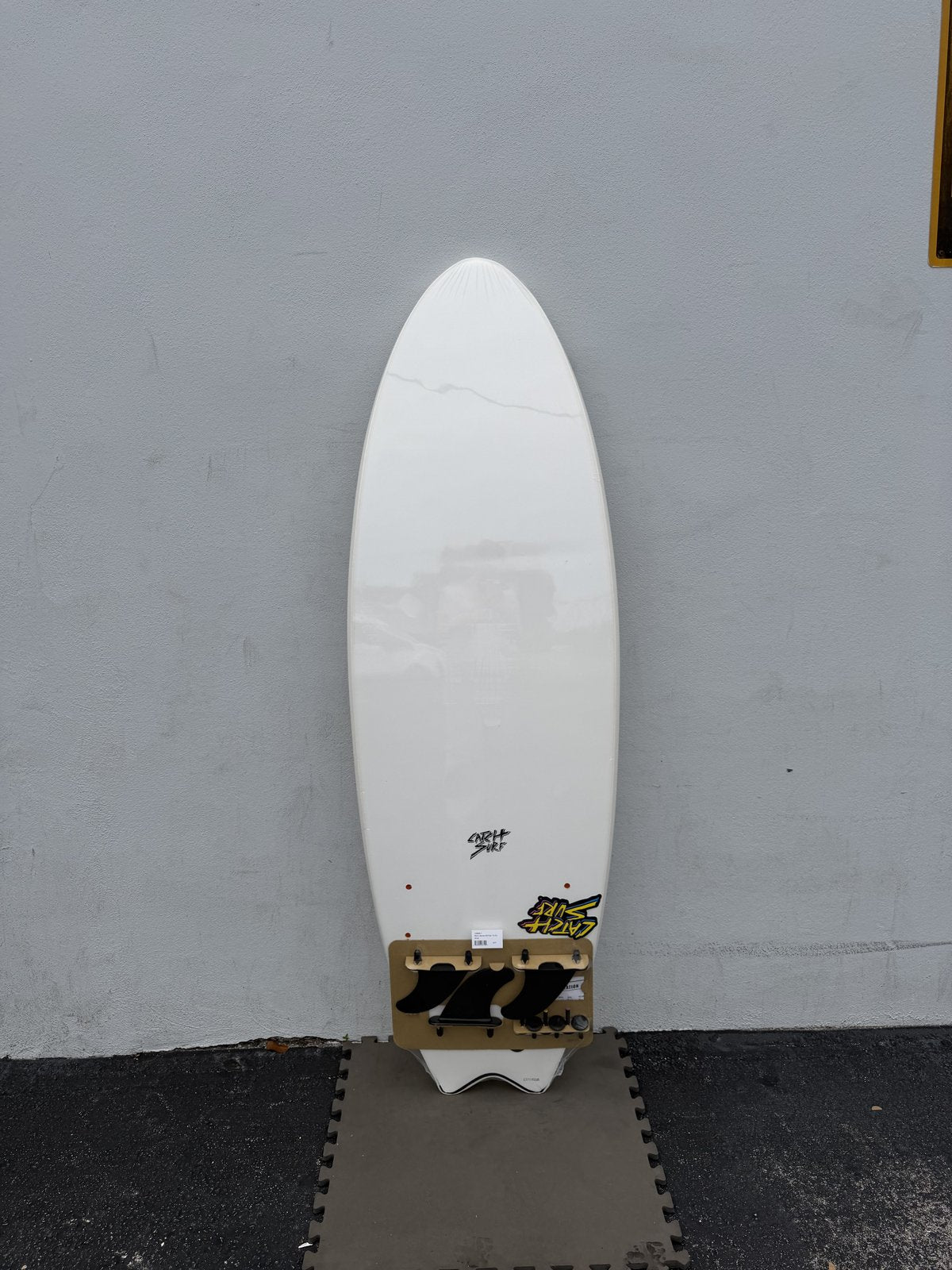 Catch Surf Blank Series Fish Soft Surfboard White 5ft6in Tri-Fin