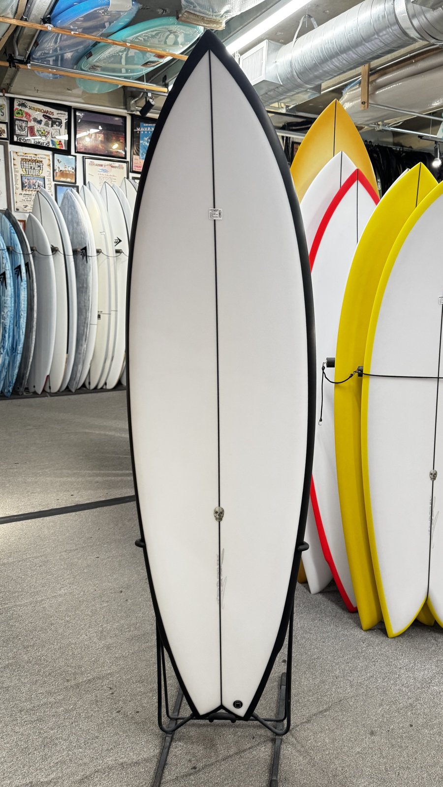 Christenson Surfboards Lane Splitter BlackRails 6ft0in Futures