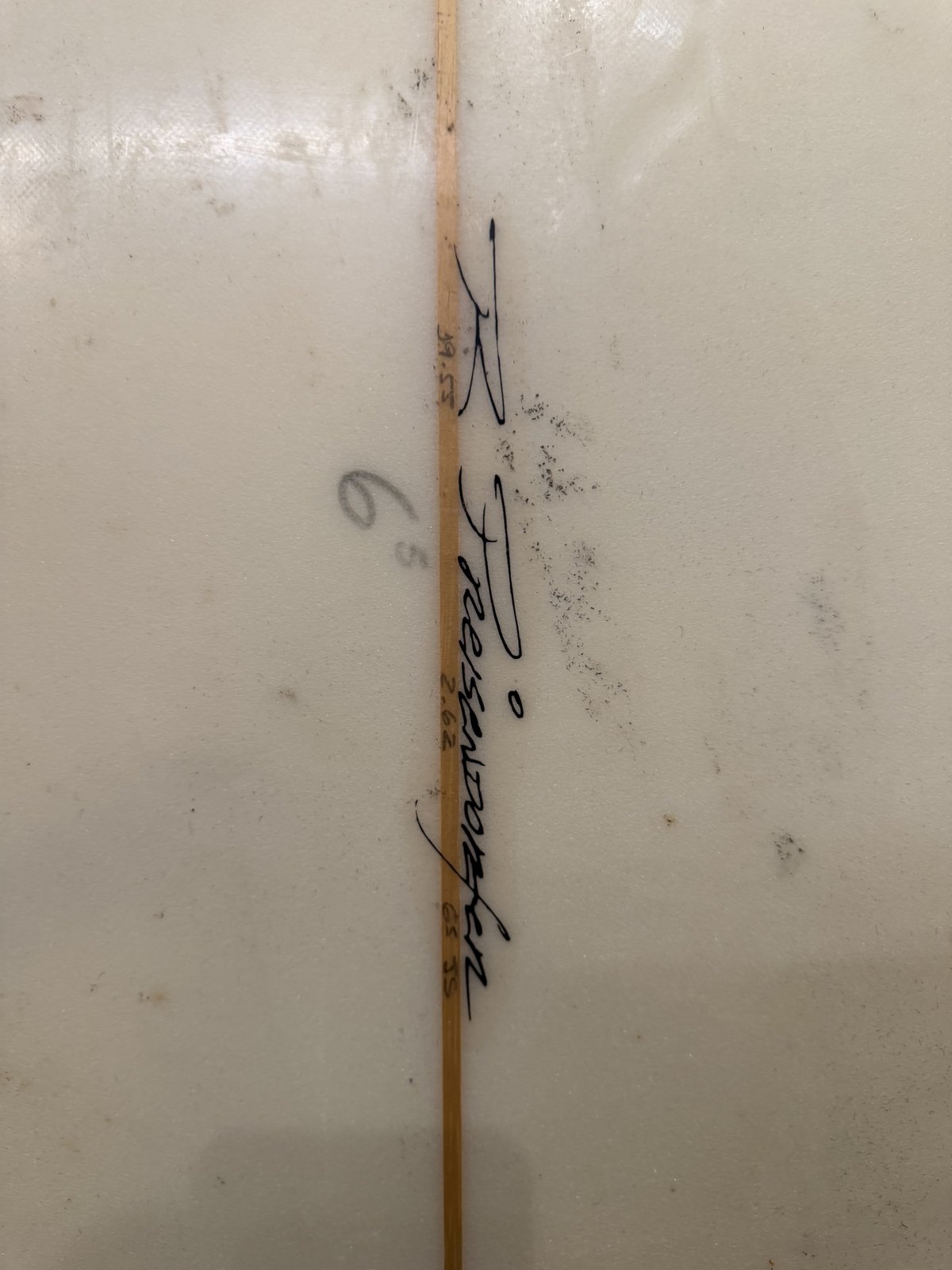 Rusty Surfboards Remain Calm 6ft3in Consignment - Wright