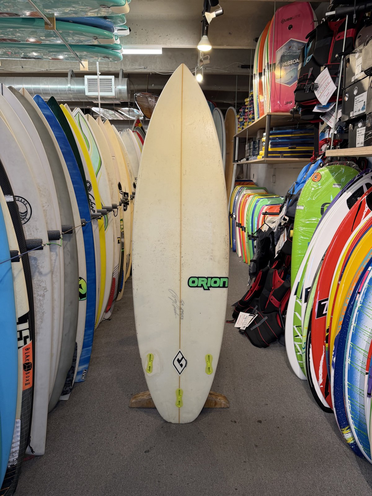 6ft2in Orion Surfboards Frigit Consignment - Wright
