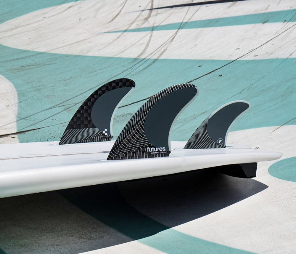 Future Fins Blackstix 3.0 Twin+1 Fin Set Frost