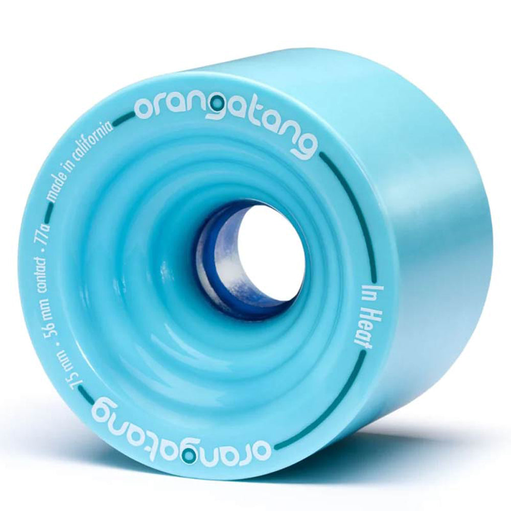 Orangatang In Heat Blue 75mm 77a