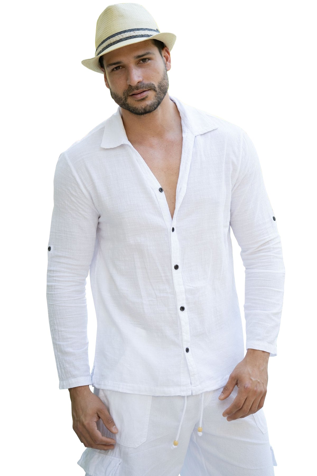 Blanco Capri Classic Long Sleeve Top