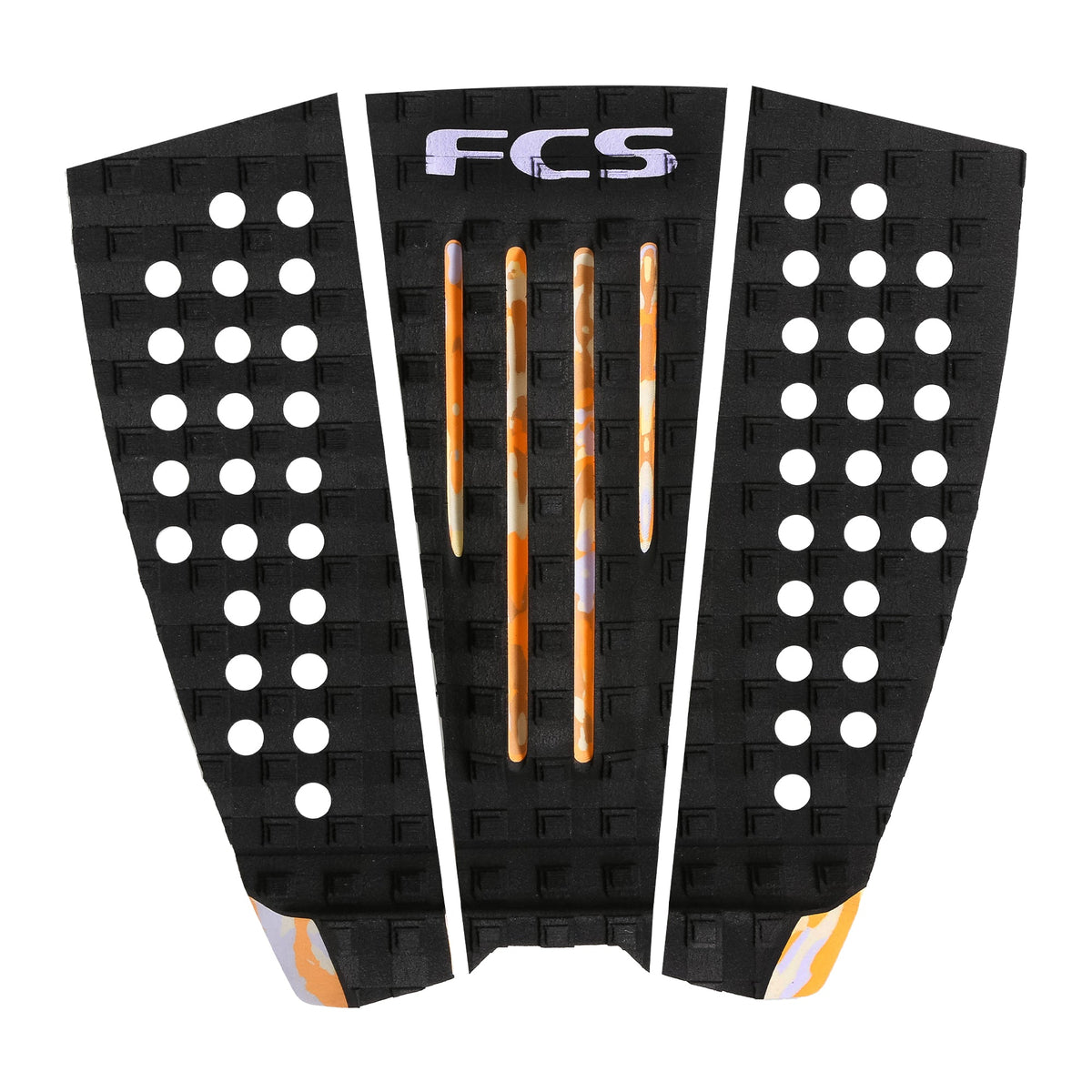 FCS Julian Wilson Athlete Series Traction Pad Black-Multi Camo
