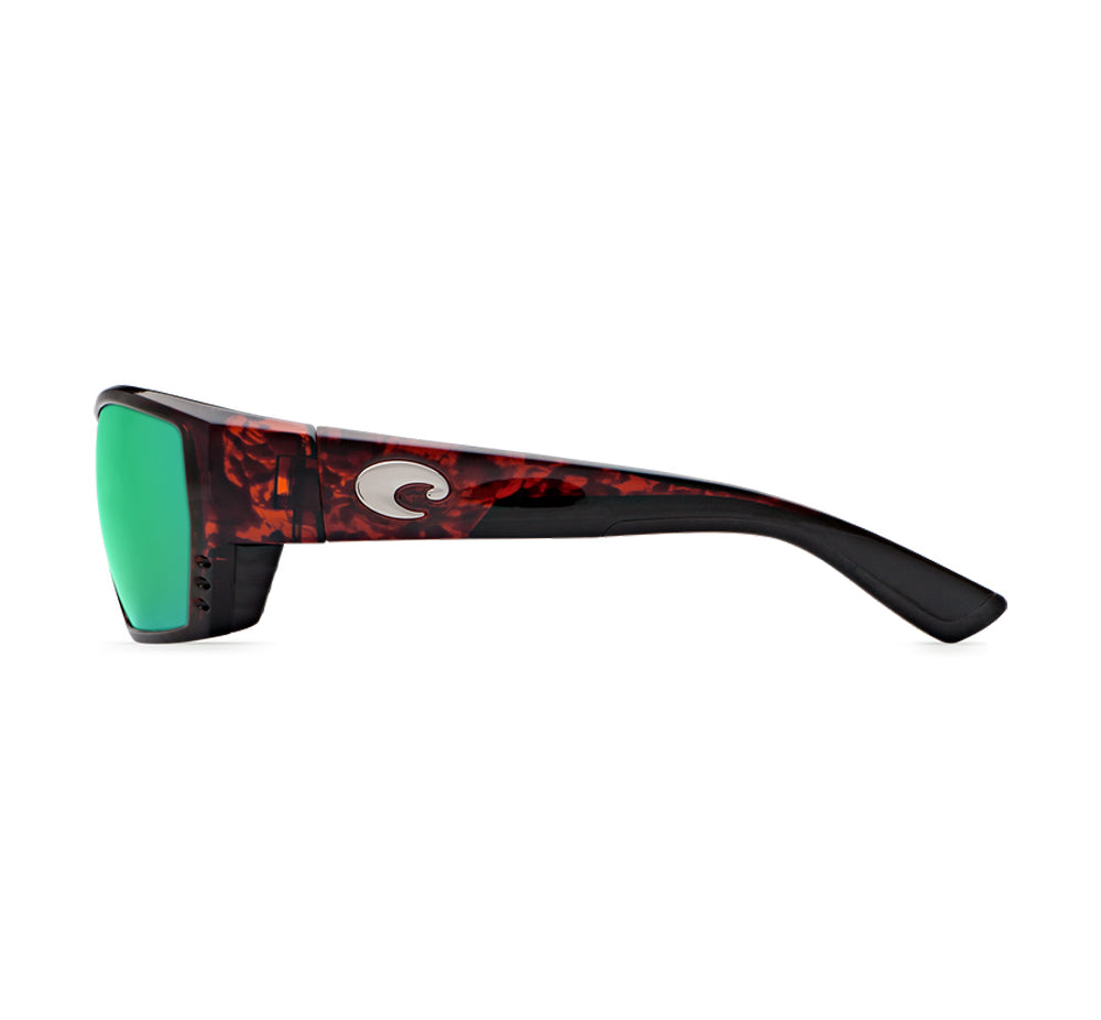 Costa Del Mar Tuna Alley Sunglasses Tortoise Green Mirror 580P