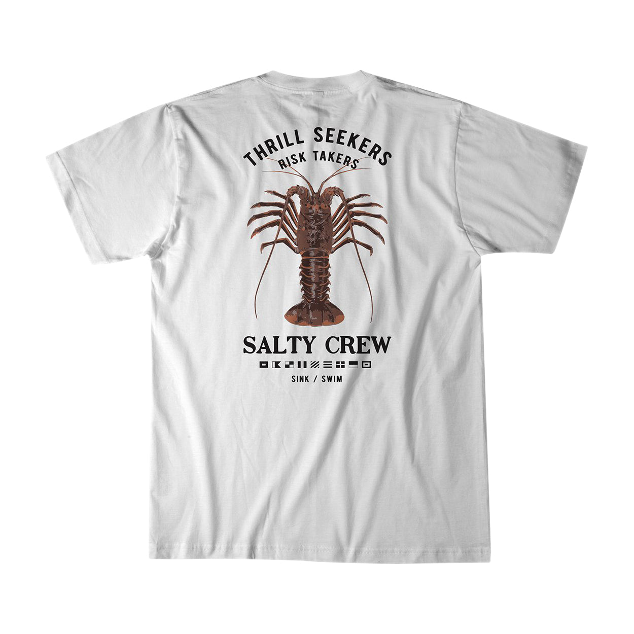 Salty Crew Bugging Out SS Tee White S
