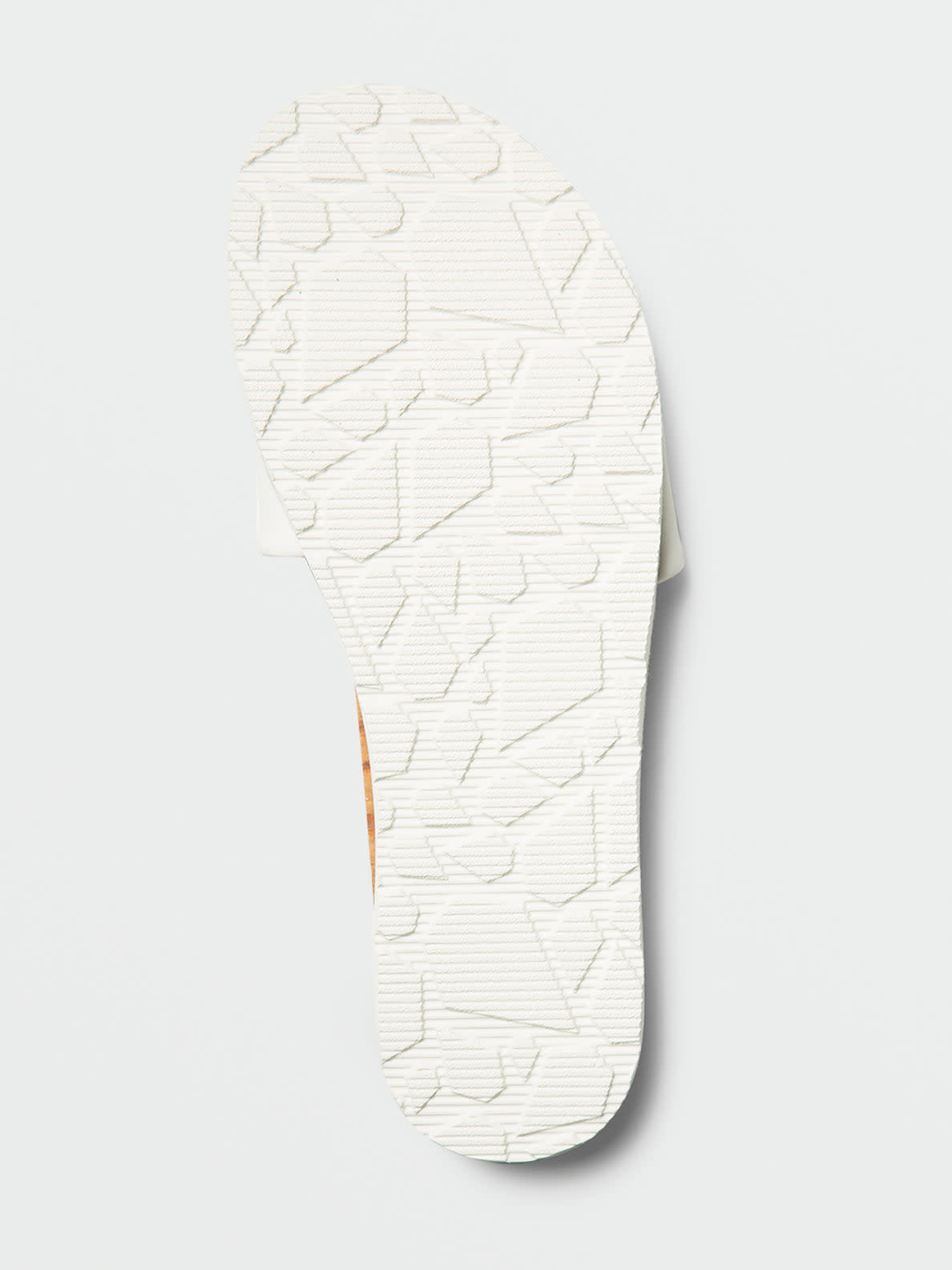 Volcom Simple Slide Womens Sandal WHT23-White 11