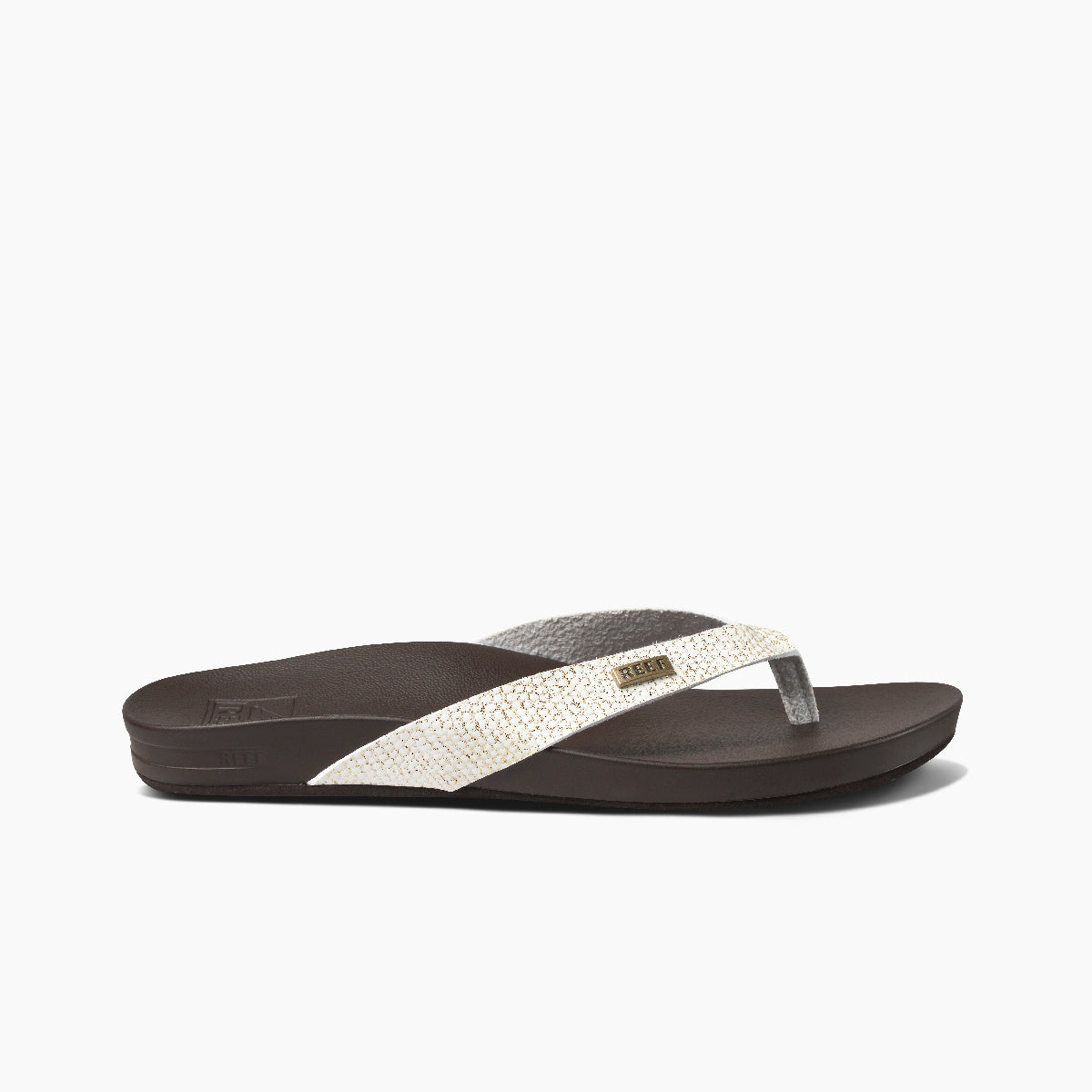 Reef Cushion Court Womens Sandal Brown Sassy 6
