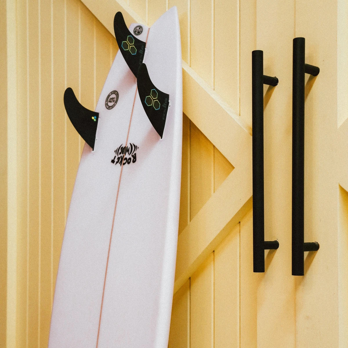 FCS 2 CI PC Tri-Fin Set Black M