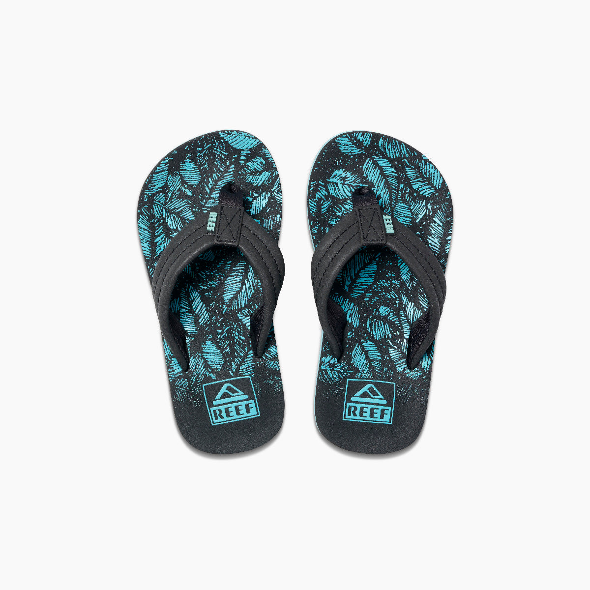 Reef Ahi Boys Sandal Aquifer Palm 4 Y