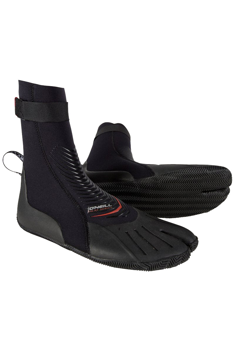 O Neill Heat 3mm ST Boot 002-Black 13