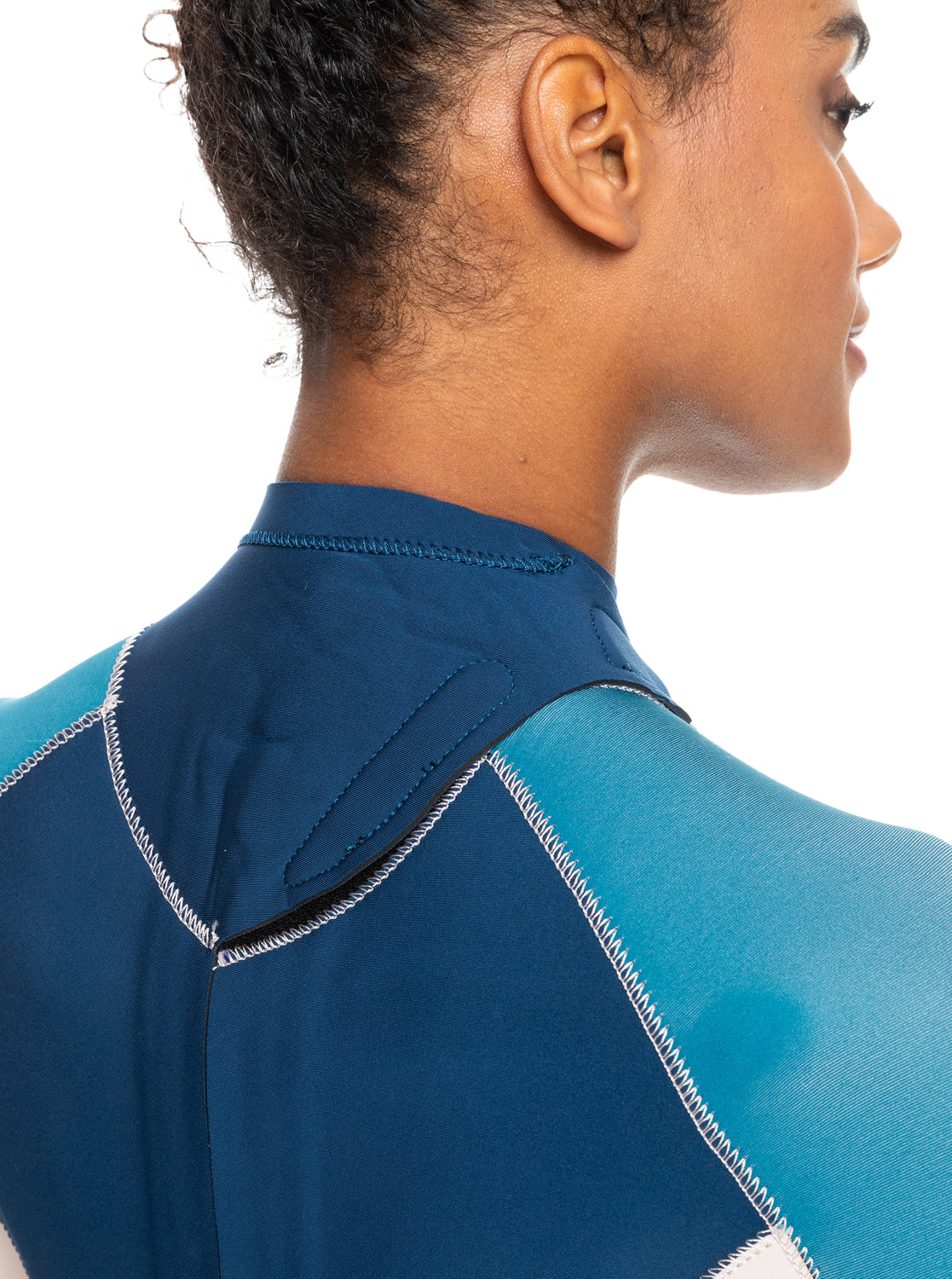 Roxy Rise Collection 3/2mm Back Zip Womens Fullsuit BQP0-Iodine Blue 6