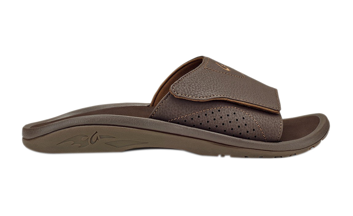 Olukai Nalu Slide Mens Sandal 4848-Dark Java-Dark Java 10