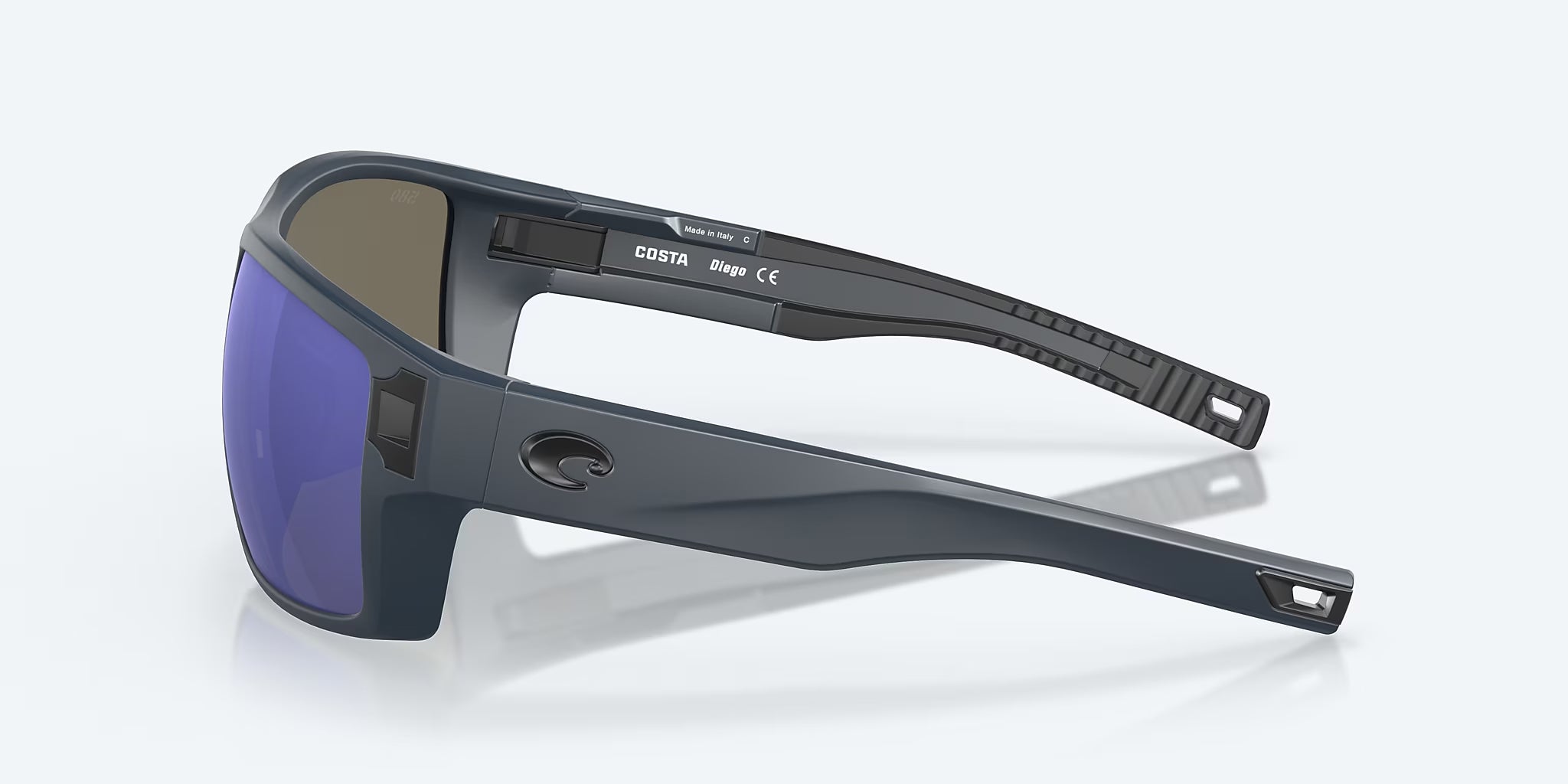 Costa Del Mar Diego Polarized Sunglasses MatteMidnight BlueMirror 580G