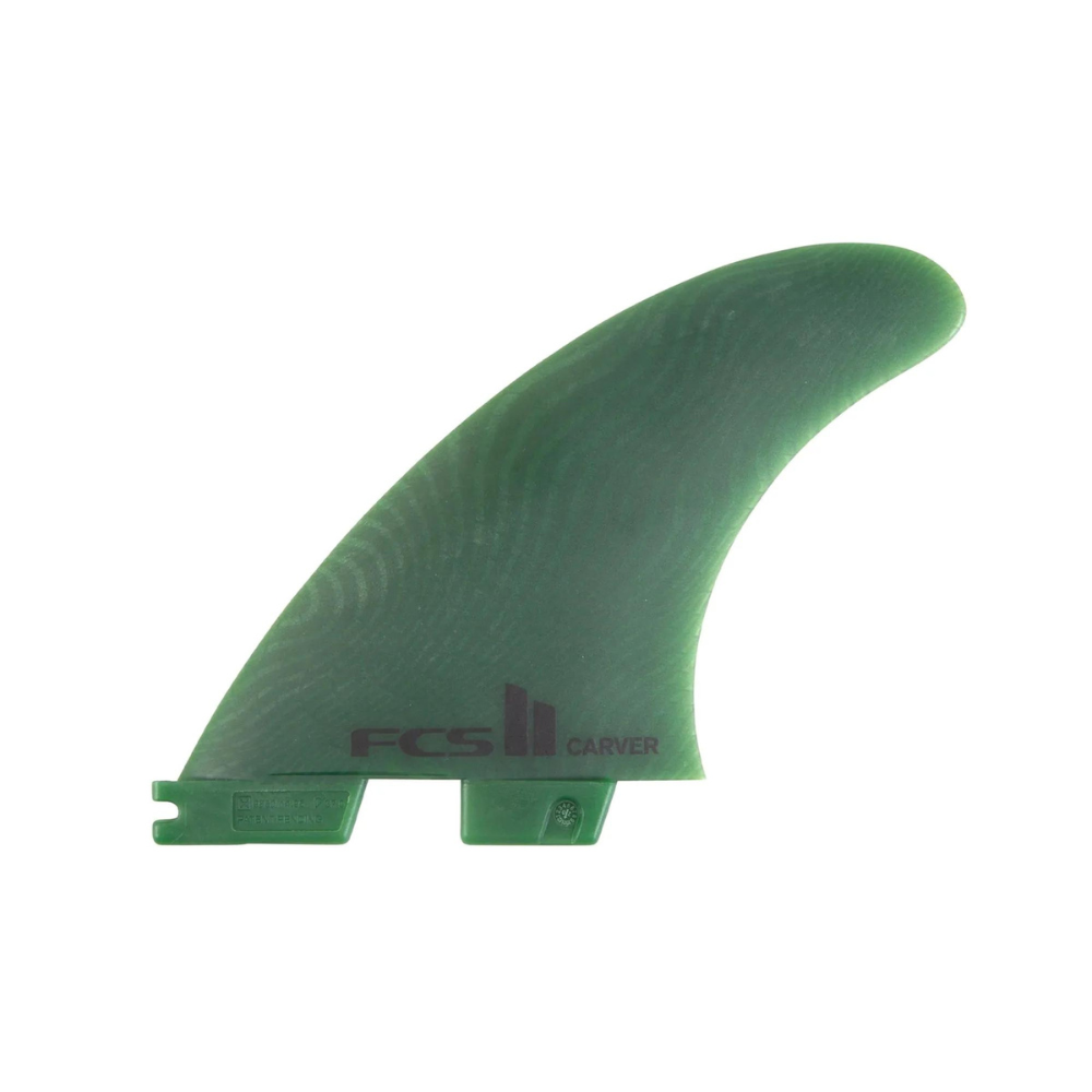 FCS 2 Carver Eco Neo Glass Tri-Quad Fin Set Sage L