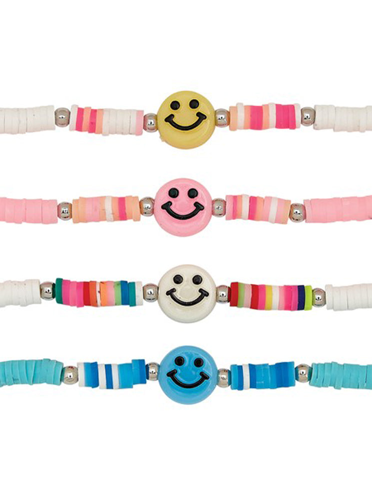 WAVE & PALMS FIMO ANK W/HAPPY FACE PDT