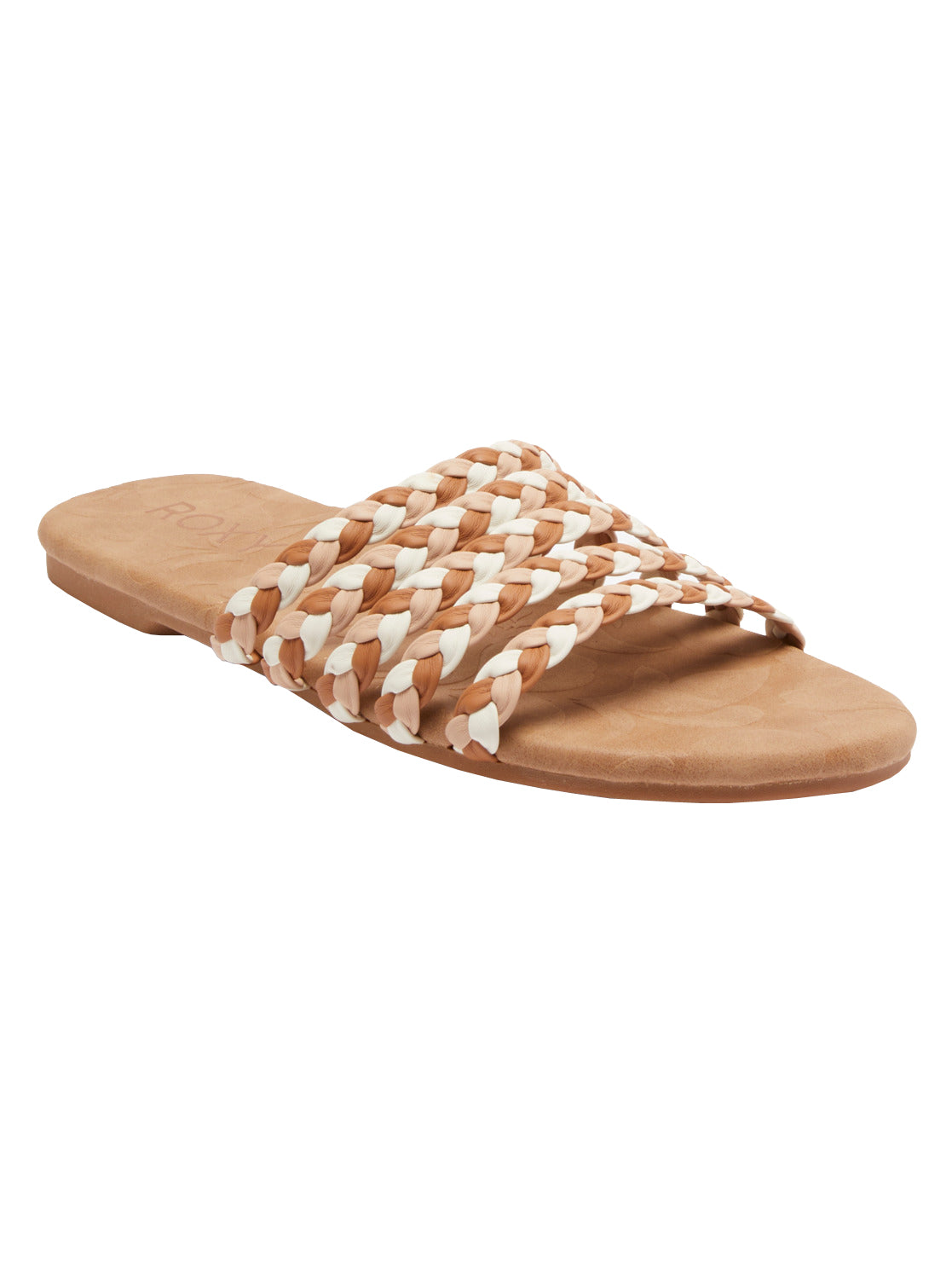 Roxy Olina Womens Sandal BTN-Brown-Tan 10