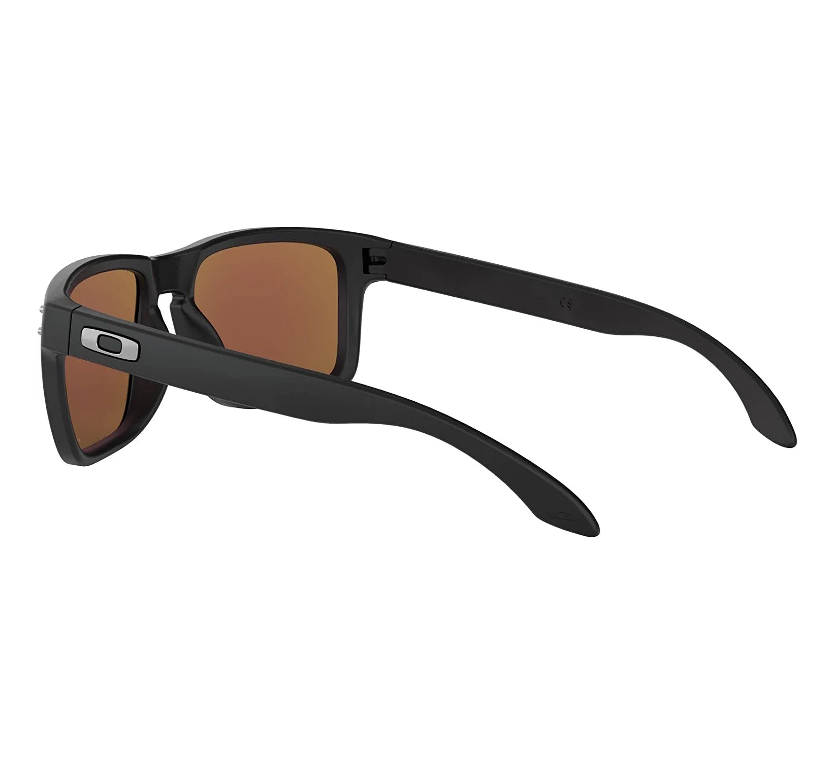 Oakley Holbrook Polarized Sunglasses MatteBlack PrizmSapphire Square